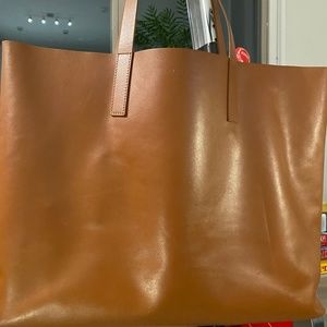 Everlane Everyday Tote in Cognac